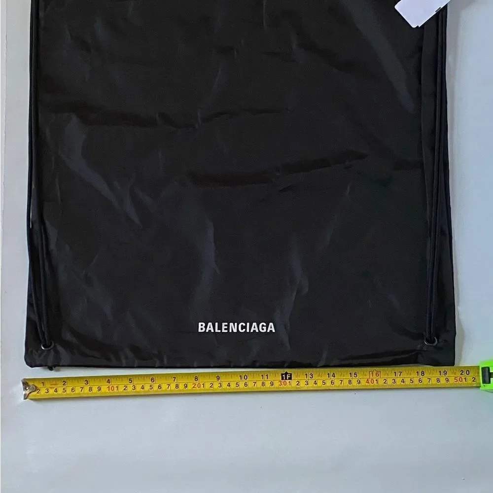 Balenciaga nylon drawstring bag/ dust bag